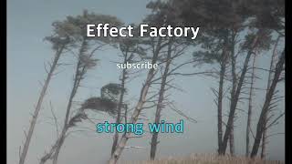 strong wind sound effect [upl. by Inoliel765]