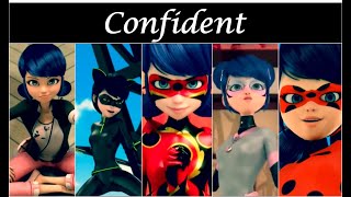 Confident  MarinetteLadybug AMV [upl. by Effy]