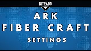 ARK FIBERCRAFT server settings  gameini files in disc [upl. by Vasilek571]