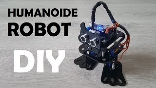 Robot Humanoide DIY Arduino  Montaje y pruebas [upl. by Renaldo]