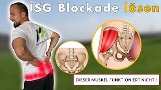 ISG  Blockaden lösen mit dieser 1 Übung  Ausfallschritt mit der Kettlebell [upl. by Gonick457]