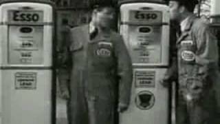 Old Esso Gas Station Commercials [upl. by Garap]