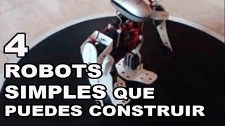 4 Robots Simples que puedes Construir [upl. by Chesna]