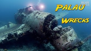 Wrecks of Palau Lost in World War 2 [upl. by Haldas433]