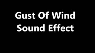 Gust Of Wind Sound Effect [upl. by Notslah359]