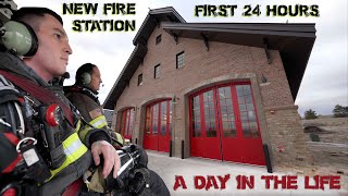 First 24 Hours in a New Fire Station  A Day in the Life [upl. by Dahlstrom686]