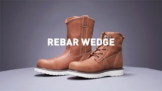 Rebar Wedge Work Boots  Ariat Work [upl. by Riehl157]