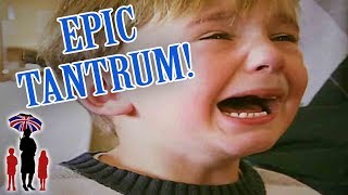 Child Throws Epic Tantrum In Public  Supernanny [upl. by Waal328]