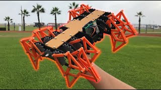 Como hacer Robot de 12 patas Strandbeest Theo Jansen Mechanism [upl. by Bobina]