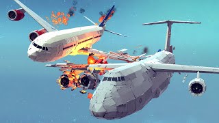 Airplane Crashes amp Shootdowns 25  Besiege [upl. by Ree]