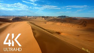 8 HOURS Desert Wind Sounds Blowing Across Sand Dunes  4K Nature Soundscapes [upl. by Valer]