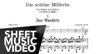 Schubert Die Schöne Müllerin FULL Op 25 D 795 [upl. by Assirual]