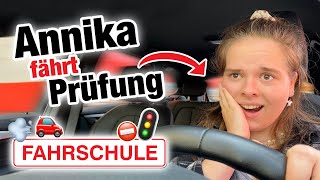 Praktische Führerscheinprüfung mit Annika NOINFLUENCER 🤯  Fischer Academy [upl. by Leynad]