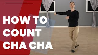 How to Count Cha Cha Dance Steps  Counting Cha Cha Beats [upl. by Ky]