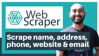 Web Scraping Tutorial  Data Scraping from Websites to Excel  Web Scraper Chorme Extension [upl. by Notlaw]