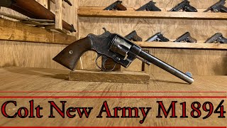 Colt New Army M1894 38 LC History amp Shooting Demo [upl. by Phillida]