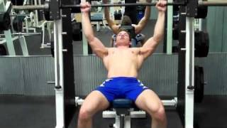 How To Smith Machine Incline Bench Press [upl. by Attela718]