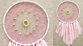 DIY como hacer un ATRAPASUEÑOS paso a paso  DIY Dreamcatcher [upl. by Donielle]