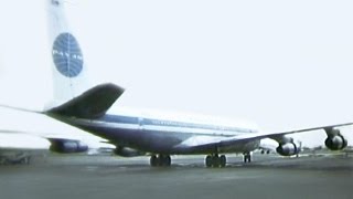 Pan American Boeing 707321B  quotBoarding amp Takeoffquot  1969 [upl. by Carree]