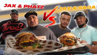 JNS GRUBBIES BURGER COOKOFF PHATZ amp JAX EDITION [upl. by Alemac786]