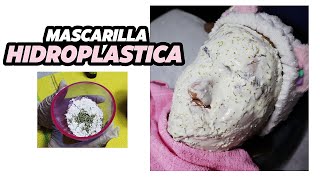 Como hacer una Mascarilla Hidroplastica y Limpieza facial Basica paso a paso [upl. by Colner130]