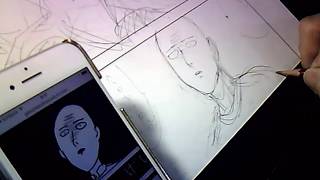 Yusuke MURATA  Live Drawing 26 Pencilling amp Inkink manga page [upl. by Soisinoid81]