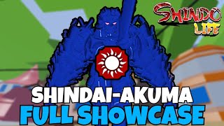 ShindaiAkuma Full Showcase All 4 Modes  SHINDO ROBLOX [upl. by Maunsell]