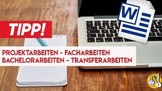 Wichtige Tipps Facharbeit amp Bachelorarbeit schreiben [upl. by Nebe173]