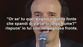 Italian Dantes Inferno  Canto 1  recited by Roberto Benigni  Translation [upl. by Leonidas]