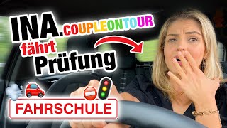 Praktische Führerscheinprüfung mit Ina 🌈 COUPLEONTOUR  Fischer Academy [upl. by Arad]