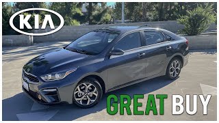 IS THE 2021 KIA FORTE THE BEST CAR TO BUY FOR UNDER 200 FULL REVIEW [upl. by Pravit]