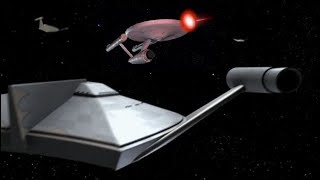 Enterprise attacked by ten Romulan BirdofPreys [upl. by Gabriel]