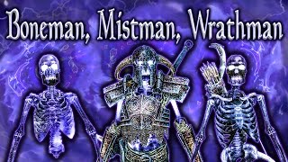 Skyrim SE  Conjure Boneman Mistman amp Wrathman  Unique Spells Guide [upl. by Anma18]