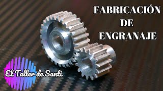 FABRICACIÓN DE ENGRANAJE  gear manufacturing [upl. by Cassell210]