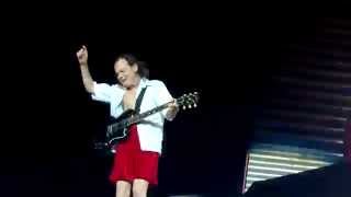 ACDC Angus Young Playing Crazily With One Hand Live  MetLife Stadium [upl. by Trebo]