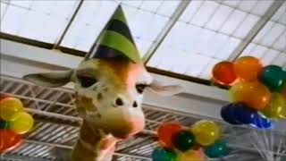 Toys R Us Geoffreys Birthday 2003 TV Commercial HD [upl. by Attevroc674]