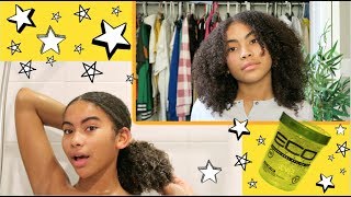 My 3C  4A Natural Curly Hair Routine 2018 [upl. by Tartaglia435]