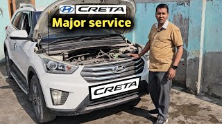 Hyundai Creta petrol Major Service [upl. by Wainwright688]