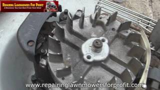 How To Check A Lawnmower Crankshaft Woodruff Key [upl. by Nodal913]