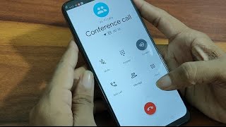 How to make conference call realme C21 conference call kaise kare realme C21 [upl. by Amii]