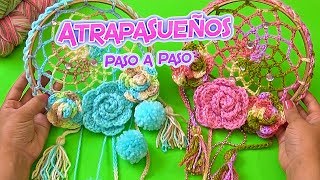 ATRAPASUEÑOS TEJIDO A CROCHET PASO A PASO [upl. by Ran]