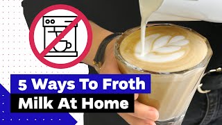 How To Froth Milk At Home Best Milk Frothers Review [upl. by Carlye]