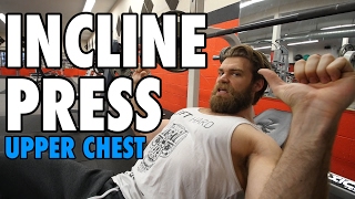 Incline Barbell Press  Upper Chest  HowTo Exercise Tutorial [upl. by Parnell630]