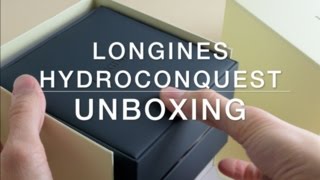 Longines HydroConquest Unboxing Review L3 642 4 56  TheWatchSource [upl. by Lolanthe]