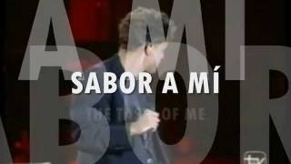 LUIS MIGUEL  SABOR A MI with TRANSLATION LYRICS  TAKEN FROM The Album ROMANCES 1997 [upl. by Kaufmann778]