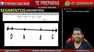 SEGMENTOS Geometría Euclidiana Demostraciones [upl. by Elleinwad]