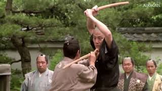 Samurai movie fight scene Kenjutsu with bokken [upl. by Darren]