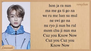 NCT U  Know Now Easy Lyrics [upl. by Sidonie]