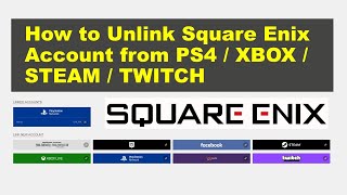 Cant change Square Enix ID on PS5 or PS4 [upl. by Ahseel]