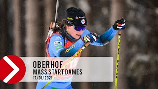 MASS START DAMES  OBERHOF 2021 [upl. by Acsirp]